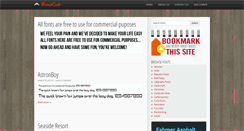 Desktop Screenshot of fontcab.com